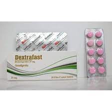 DEXTRAFAST 25MG 20 F.C. TABS