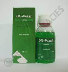 DG-WASH MENTHOL MOUTH WASH 125ML