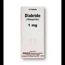 DIABRIDE 1MG 10 TAB