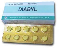 DIABYL 80MG 20 TAB