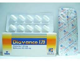 DIAVANCE 1.25/250MG 30 F.C.TAB