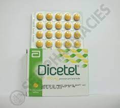 DICETEL 100MG 20 F.C. TABS