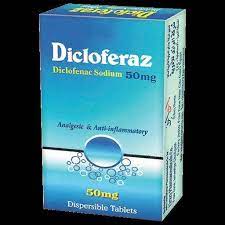 DICLOFERAZ 50MG 30 DISPERSIBLE TAB