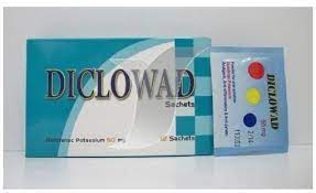 DICLOWAD 50MG 12 SACHETS