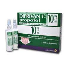 DIPRIVAN 1% (10MG/ML) 5 AMP.*20ML