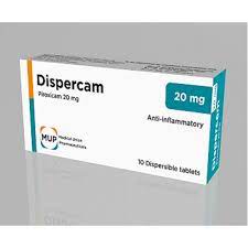 DISPERCAM 20MG 10 DISPERSIBLE TAB