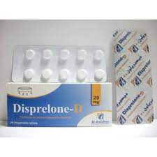 DISPRELONE-D 20MG 20 DISPERSABLE TABS