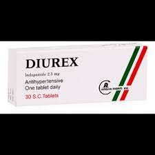 DIUREX 2.5MG 30 SUGAR COATED TAB