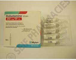 DOBUTAMINE 250MG/5ML 5 AMPS. FOR I.V. INF