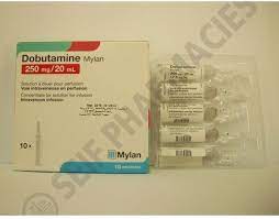 DOBUTAMINE MYLAN 250MG/20ML 10 AMP