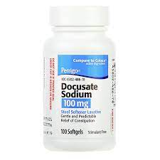 DOCUSATE SODIUM (MUP) 100 MG 10 S.G. CAPS