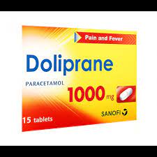 DOLIPRANE 1 GM 15 TABS