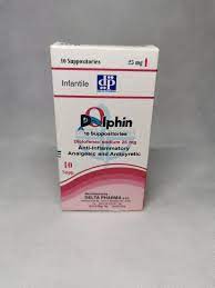 DOLPHIN 25 MG 10 SUPP.