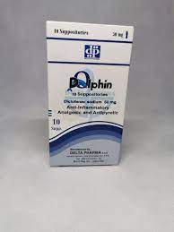 DOLPHIN 50MG 10 SUPP