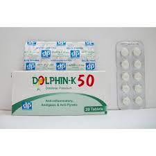 DOLPHIN K 50MG 20 F.C. TAB