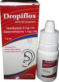 DROPIFLOX OTIC DROPS 15 ML