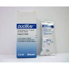 DUOTRAV EYE DROPS. 2.5 ML