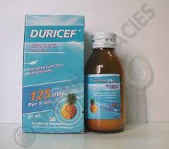 DURICEF 125 MG/5ML SUSP. 60ML