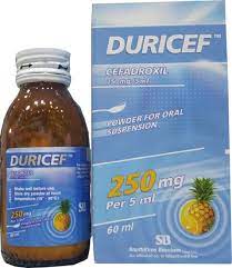 DURICEF 250 MG/5ML SUSP. 60ML