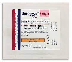 DUROGESIC 25MCG/HR 5 TRANSDERMAL PATCH