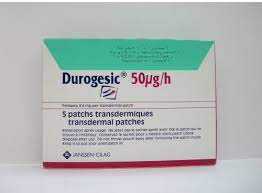 DUROGESIC 50MCG/HR  5 TRANSDERMAL PATCH