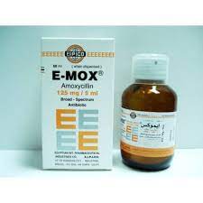 E-MOX 125MG/5ML SUSP. 60ML