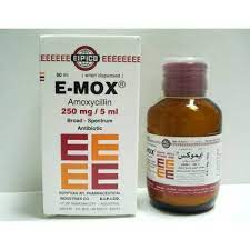 E-MOX 250MG/5ML SUSP. 60ML