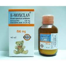 E-MOXCLAV 156MG/5ML SUSP. 60ML