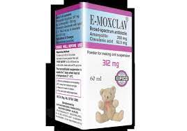 E-MOXCLAV 312 MG/5ML DRY MIX FOR ORAL SUSP. 60ML