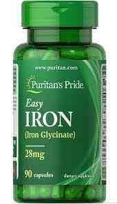 EASY IRON 28 MG 90 CAPSULES (ILLEGAL IMPORT)