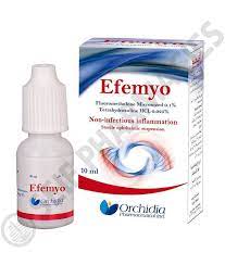 EFEMYO EYE SUSP. DROPS 10 ML