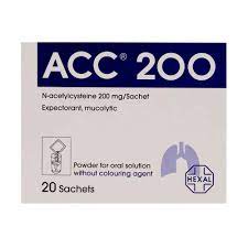 ACC 200MG 20 SACHETS