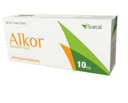 ALKOR 10 MG 14 F.C. TABS