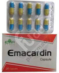 EMACARDIN 450 MG 20 CAPS