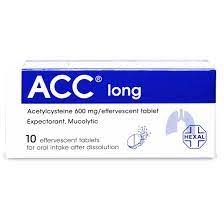 ACC LONG 600MG 5 EFFERVESCENT TAB