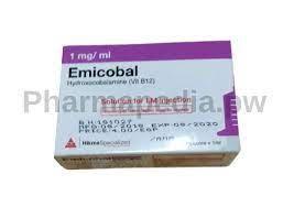 EMICOBAL 1MG/ML 2 AMP. FOR I.M. INJ