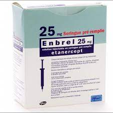 ENBREL 25 MG 4 PREF. SYRINGES