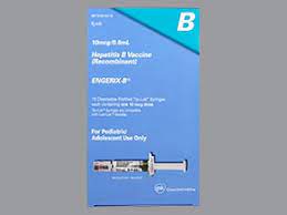 ENGERIX B (PEDIATRIC)I.M. INJECTION 10 MCG/0.5ML VIAL