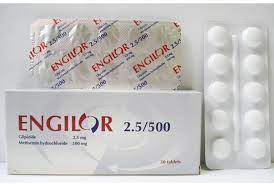 ENGILOR 2.5/500 MG 30 TAB