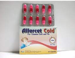 ALLERCET COLD 10 CAPS