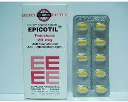 EPICOTIL 20MG 10 F.C.TAB