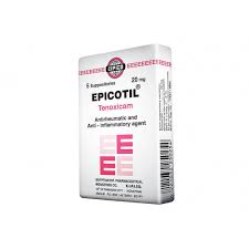 EPICOTIL 20MG 5 ADULT SUPP