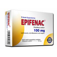 EPIFENAC 100MG 5 RECTAL SUPP