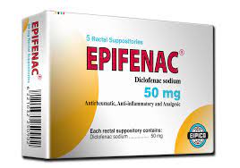 EPIFENAC 50 MG 5 SUPP