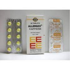 ALLERGEX CAFFEINE 20 TABS