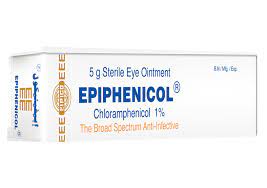 EPIPHENICOL 1% EYE OINT. 5 GM