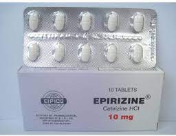 EPIRIZINE 10 MG 10 TABS