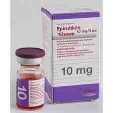 EPIRUBICIN (EBEWE) 10MG/5ML VIAL