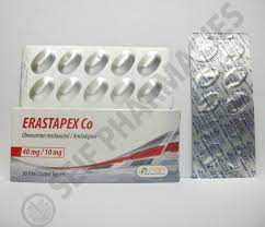 ERASTAPEX CO 10/40MG 30 F.C. TABS