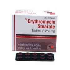 ERYTHROMYCIN STEARATE 250MG 10 F.C. TABS